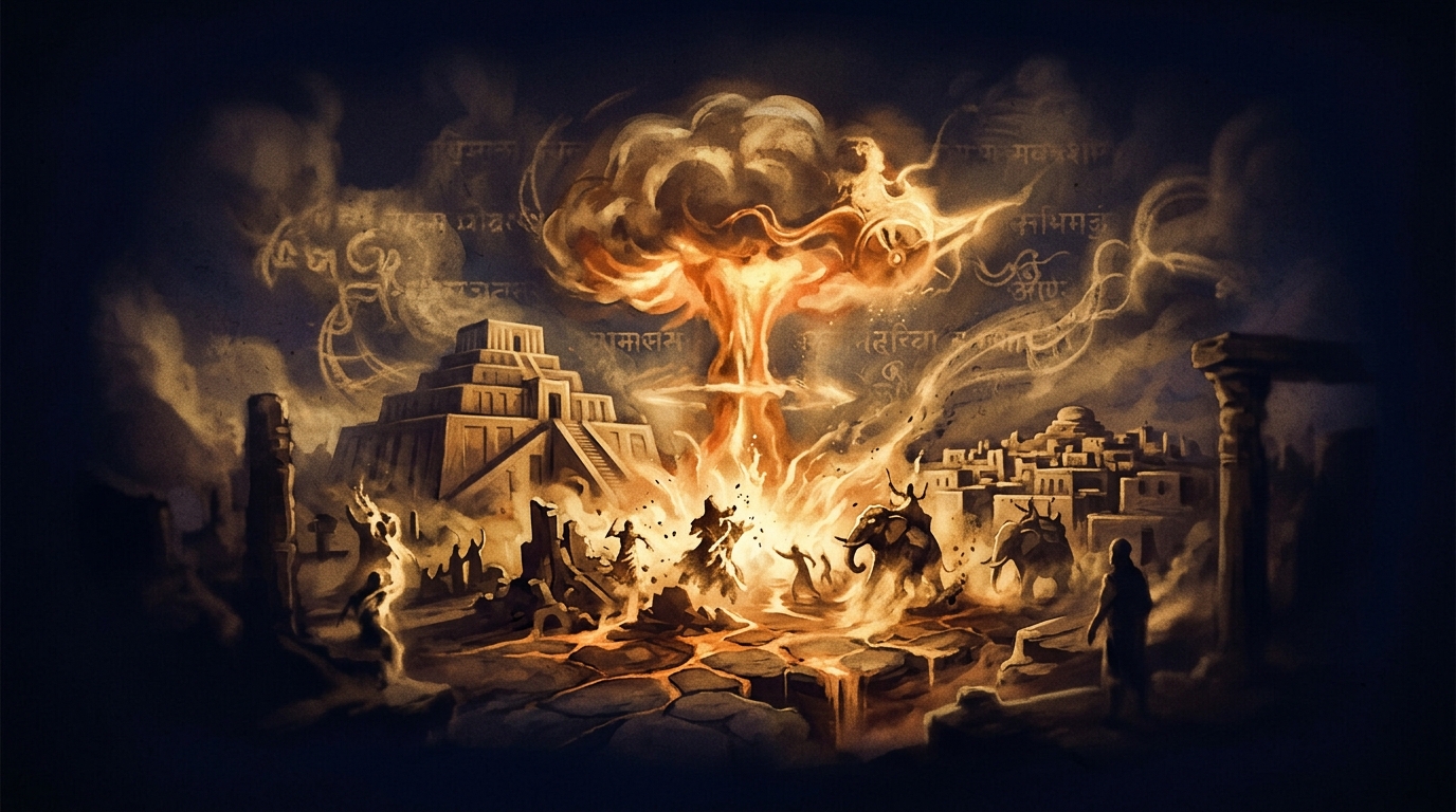 Ancient Nuclear War Claims