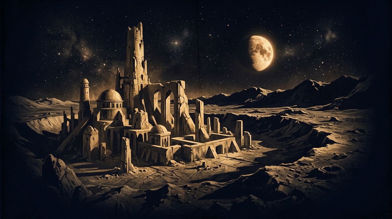 Ancient Structures on the Moon
