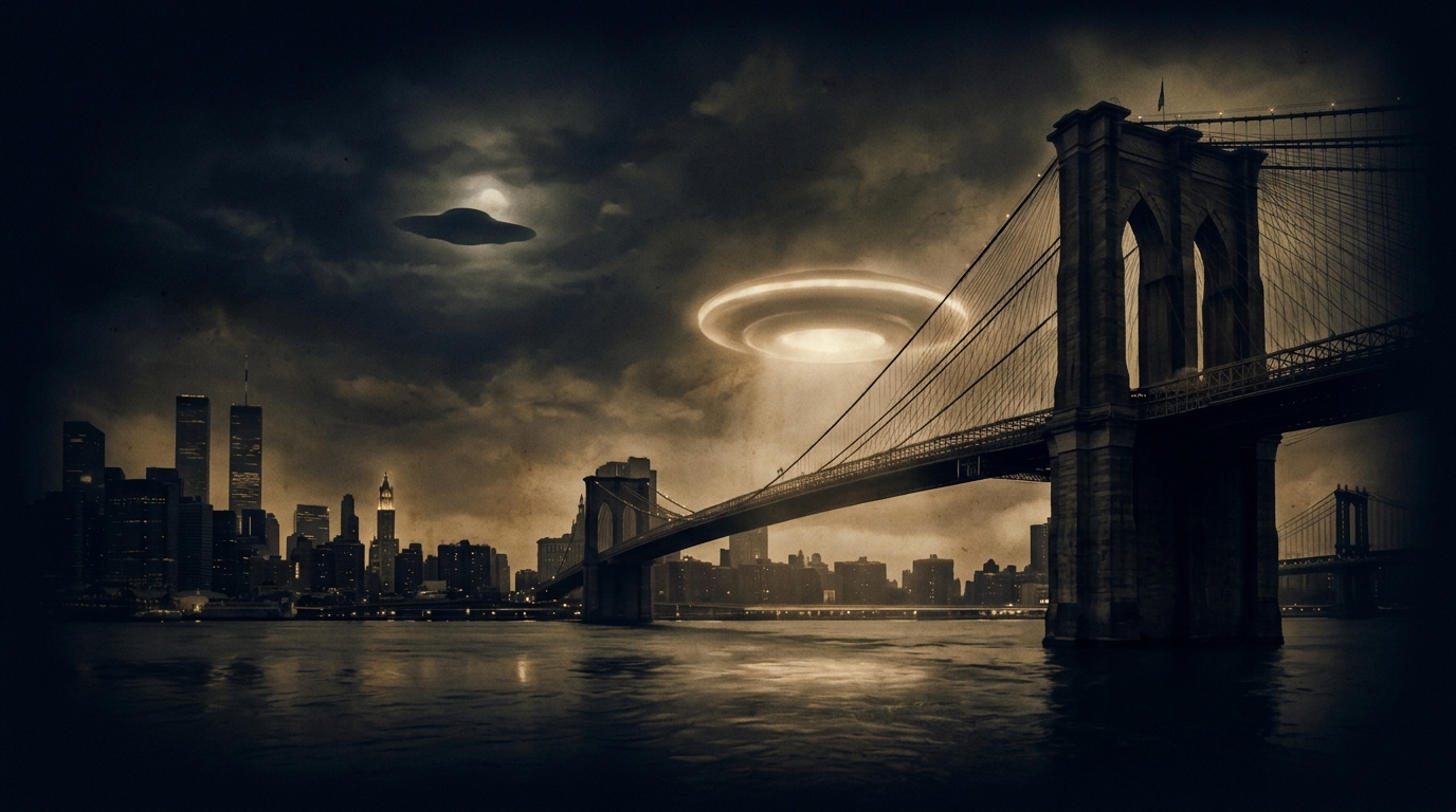 Brooklyn Bridge UFO